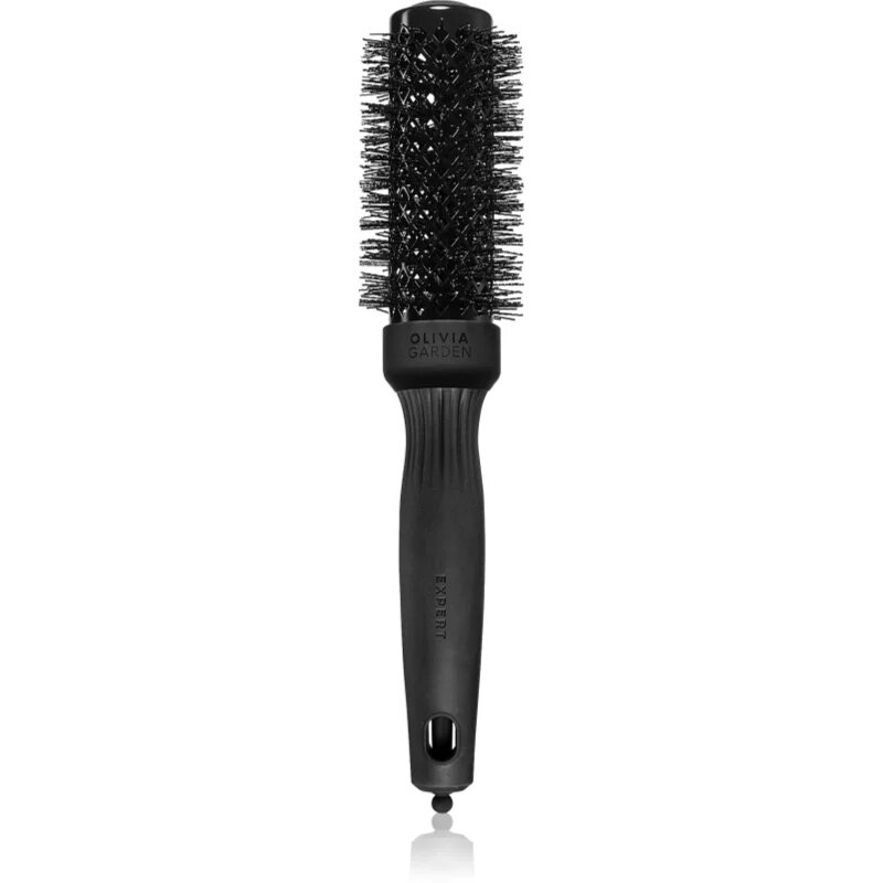 Olivia Garden Black Label SHINE Wavy Bristles кръгла четка за коса За коса диаметър 35 mm 1 бр.