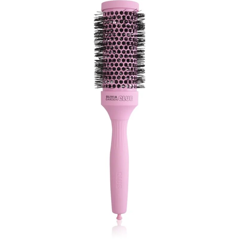 Olivia Garden Club The Glow Blowout Ceramic Round Brush Pink кръгла четка за коса M 1 бр.