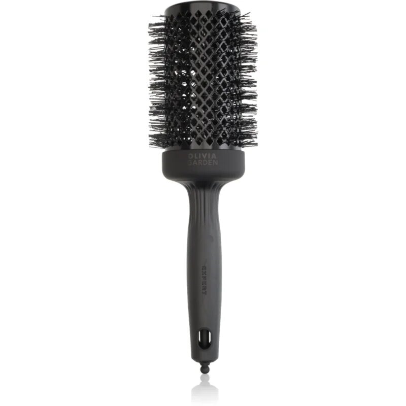 Olivia Garden Expert Blowout Shine Full Black кръгла четка за коса За коса Ø 55 mm 1 бр.