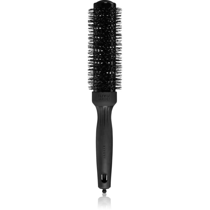 Olivia Garden Expert Blowout Speed Black Label кръгла четка за коса за по-бързо оформяне на прическата със сешоар ø 35 mm 1 бр.