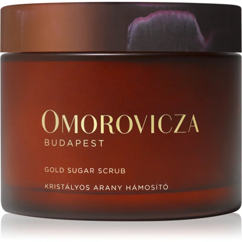 Omorovicza Gold Sugar Scrub скраб със захар за нежно почистване и подхранване на кожата 200 мл.