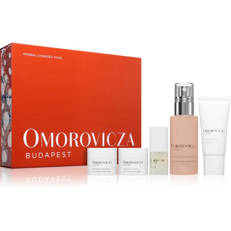 Omorovicza Mineral-charged Minis Set подаръчен комплект с минерали за всеки тип кожа на лицето