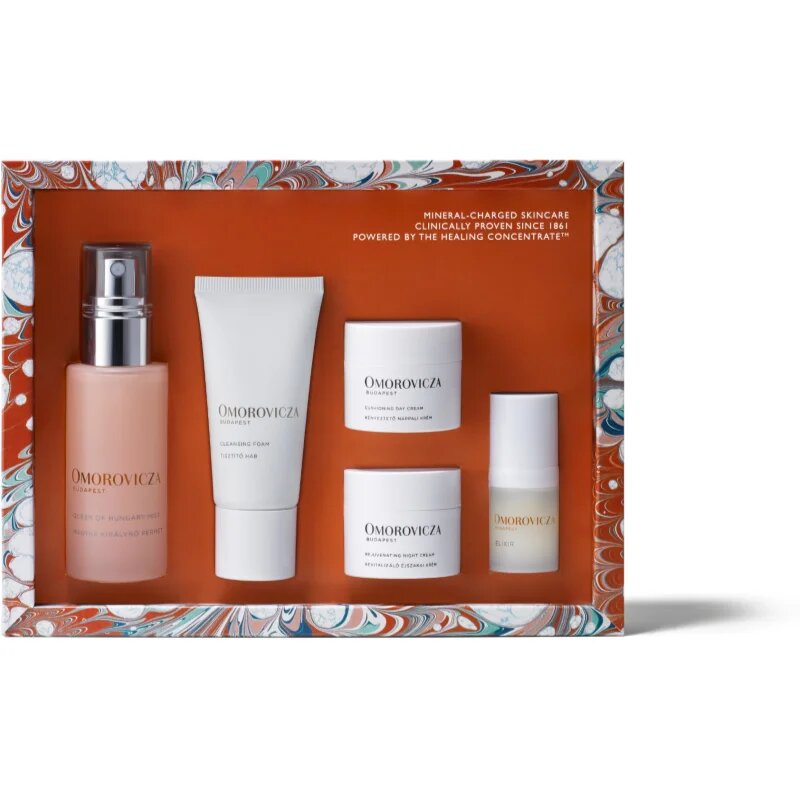 Omorovicza Mineral-charged Minis Set подаръчен комплект с минерали за всеки тип кожа на лицето