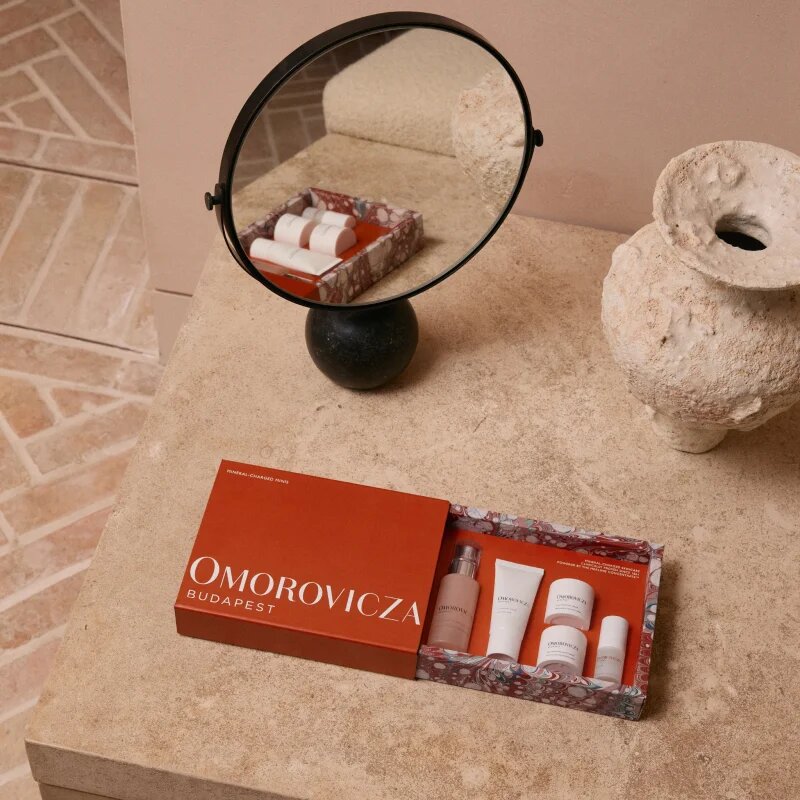 Omorovicza Mineral-charged Minis Set подаръчен комплект с минерали за всеки тип кожа на лицето