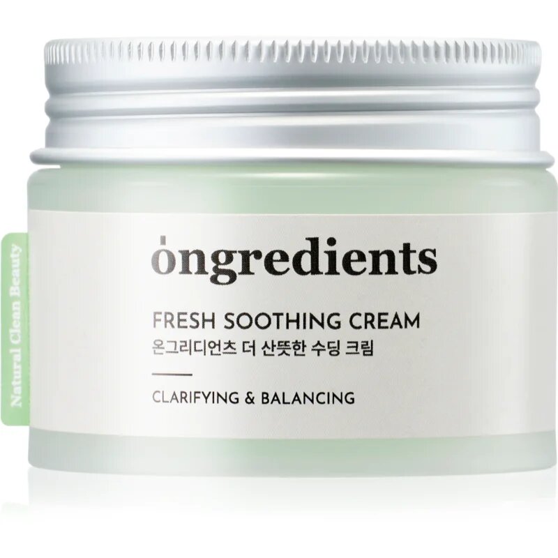 Ongredients Fresh Soothing Cream лек хидратиращ крем-гел 50 мл.