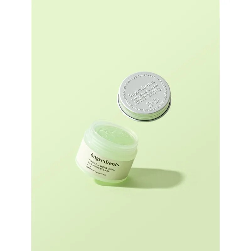 Ongredients Fresh Soothing Cream лек хидратиращ крем-гел 50 мл.
