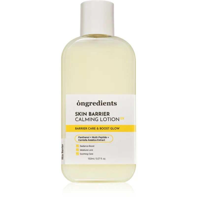 Ongredients Skin Barrier Calming Lotion EX хидратиращ лосион за лице за укрепване на кожната бариера 150 мл.