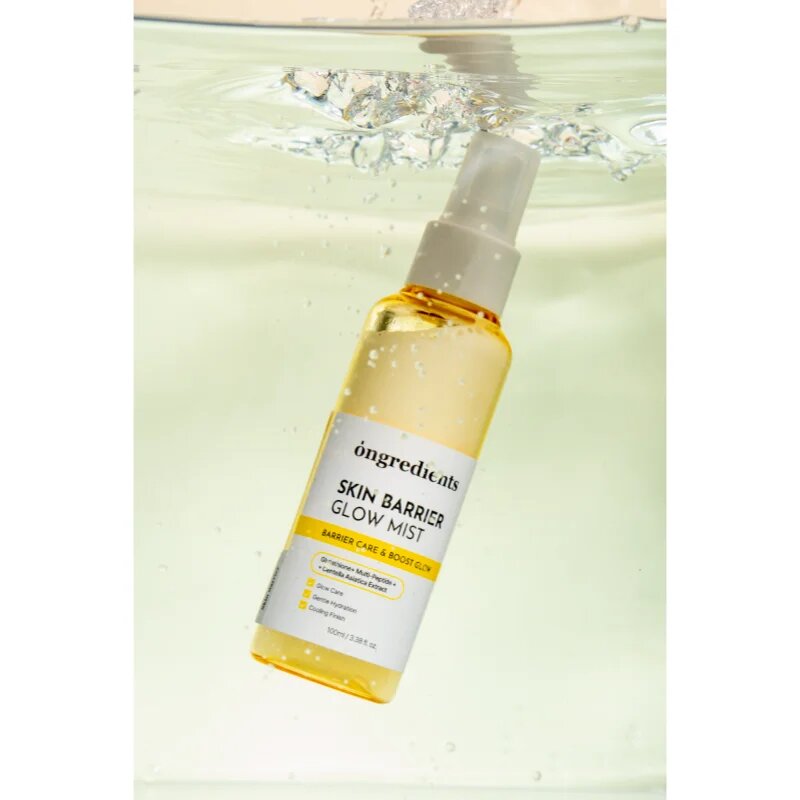 Ongredients Skin Barrier Glow Mist тонизираща мълга за лице за укрепване на кожната бариера 100 мл.