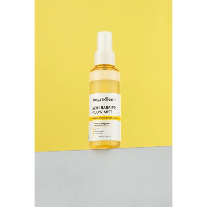 Ongredients Skin Barrier Glow Mist тонизираща мълга за лице за укрепване на кожната бариера 100 мл.