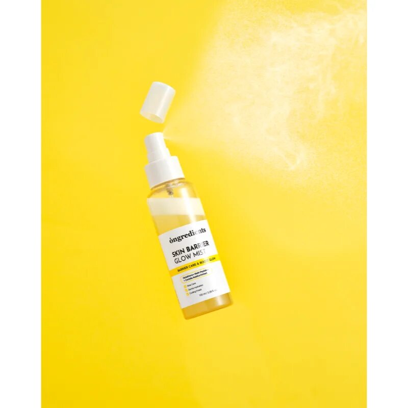 Ongredients Skin Barrier Glow Mist тонизираща мълга за лице за укрепване на кожната бариера 100 мл.