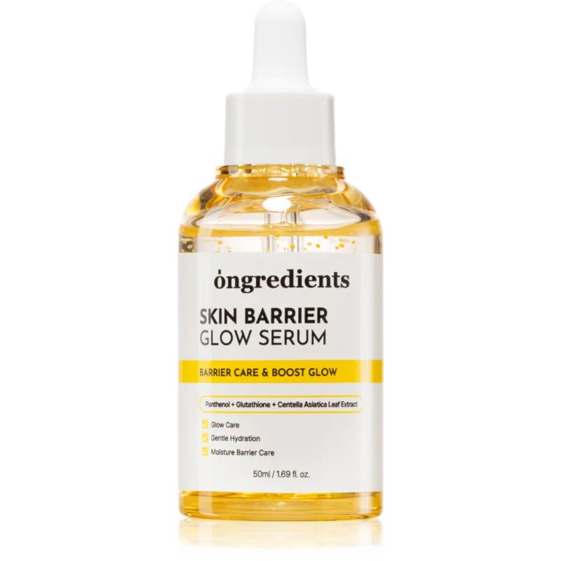 Ongredients Skin Barrier Glow Serum озаряващ серум да уеднакви цвета на кожата 50 мл.