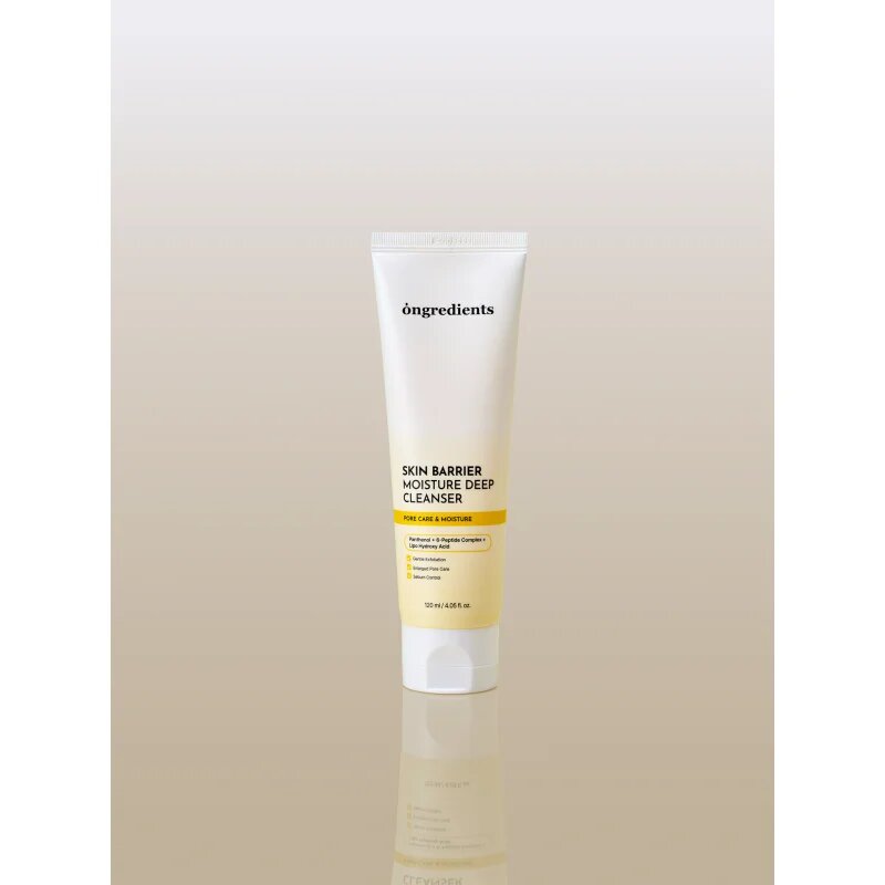 Ongredients Skin Barrier Moisture Deep Cleanser лек почистващ гел за укрепване на кожната бариера 120 мл.