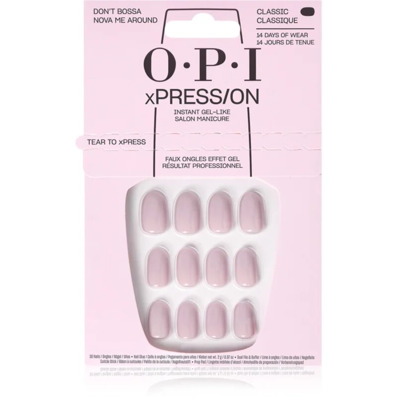 OPI xPRESS/ON Изкуствени нокти Don’t Bossa Nova Me Around 30 бр.