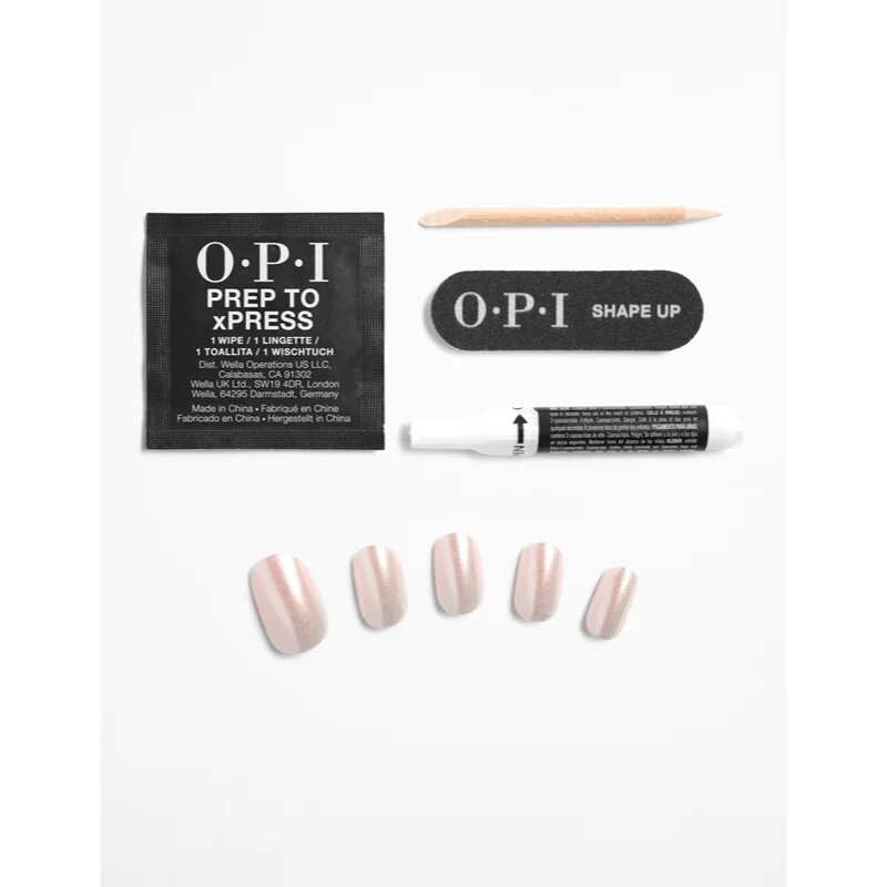 OPI xPRESS/ON Изкуствени нокти Throw Me a Kiss 30 бр.
