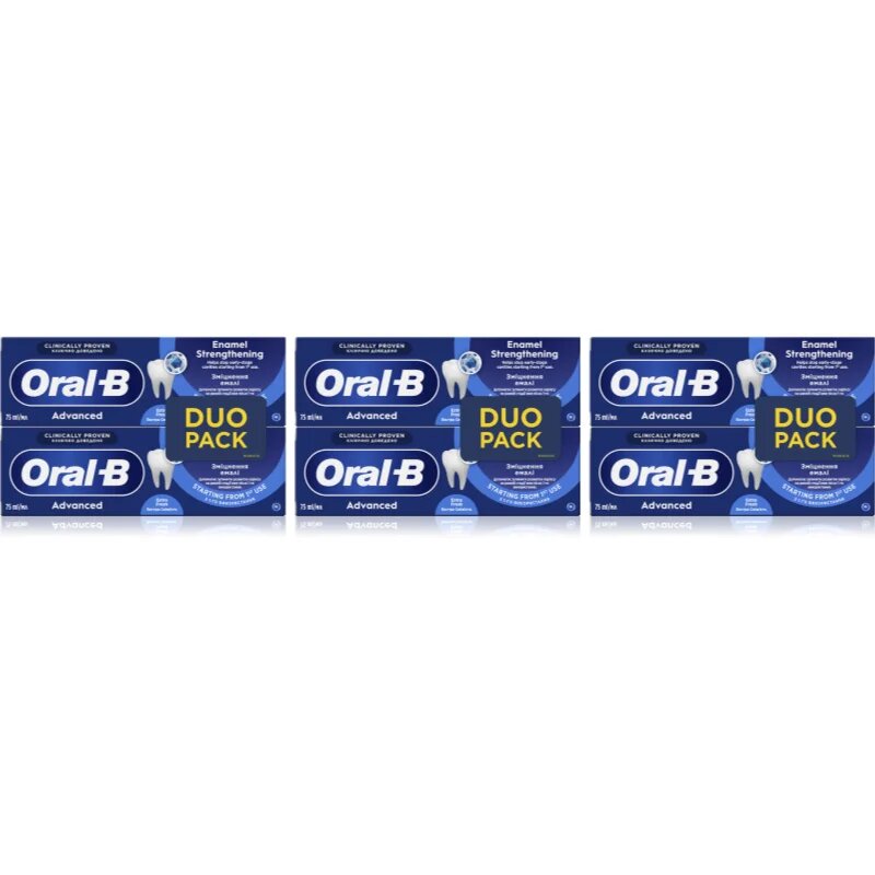 Oral-B Advanced Enamel Strengthening Комплект за дентална грижа