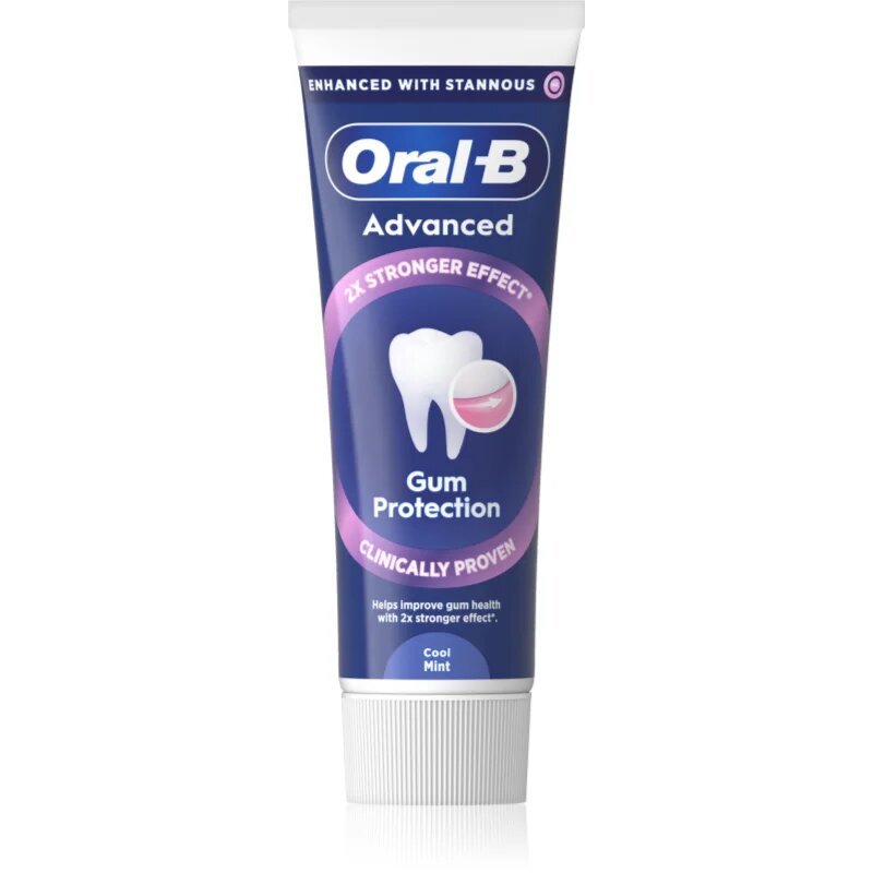 Oral-B Advanced Gum Protection паста за зъби за здрави зъби и венци Cool Mint 75 мл.