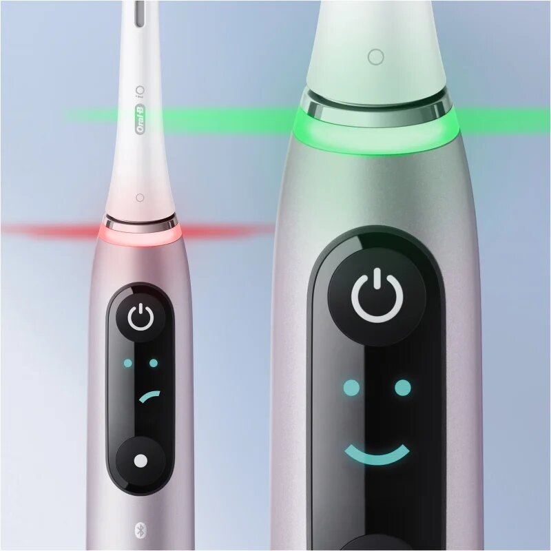 Oral-B iO 9 електрическа четка за зъби с калъф за зареждане Rose Quartz 1 бр.