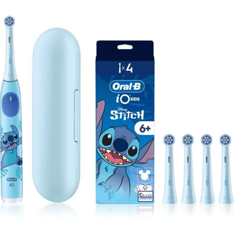 Oral-B iO Kids Disney Stitch комплект четка за зъби и резервни глави