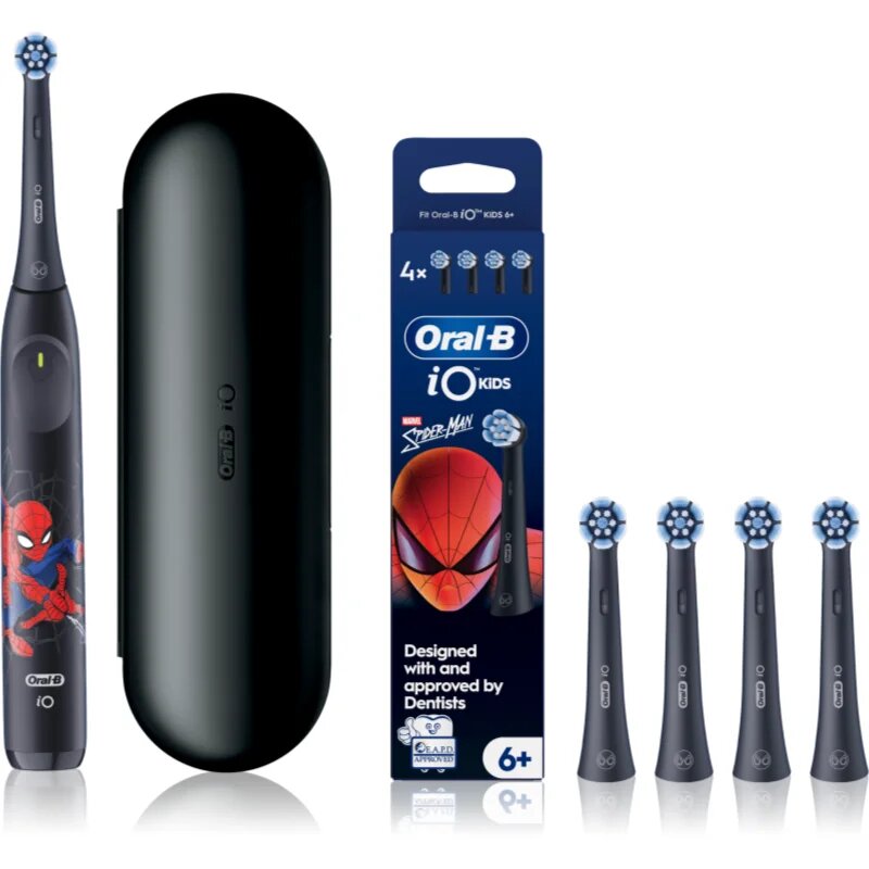 Oral-B iO Kids Marvel Spiderman комплект четки за зъби и резервни глави за деца
