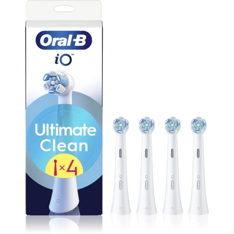 Oral-B iO Ultimate Clean резервни глави за четка за зъби White 4 бр.