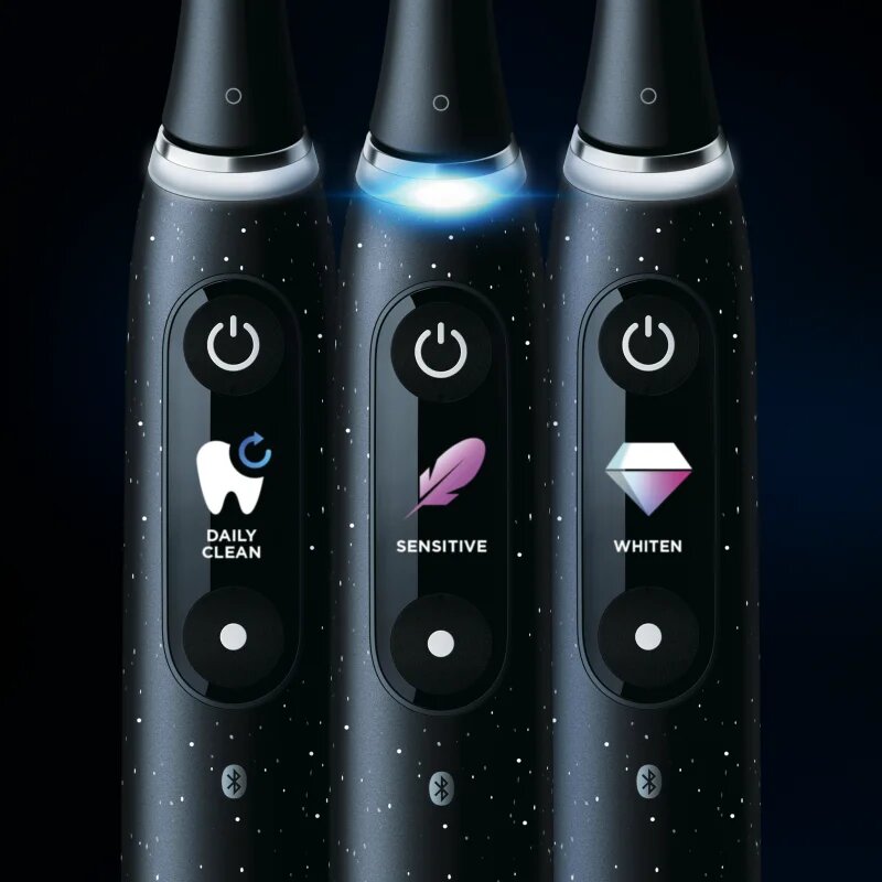 Oral-B iO10 електрическа четка за зъби Black Spreckels 1 бр.