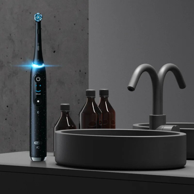 Oral-B iO10 електрическа четка за зъби Black Spreckels 1 бр.