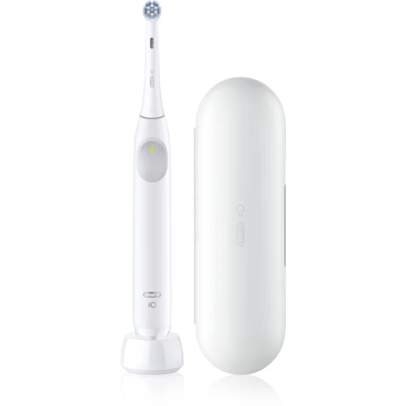 Oral-B iO2 Clean & Gentle електрическа четка за зъби с калъфка за пътуване White 1 бр.