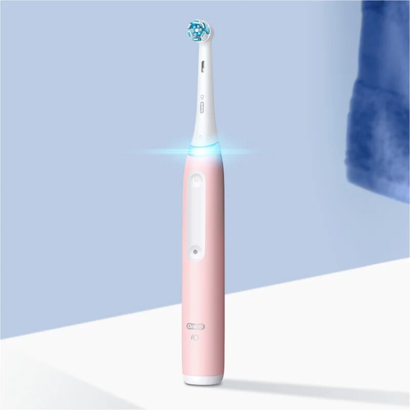 Oral-B iO3 електрическа четка за зъби Blush Pink 1 бр.