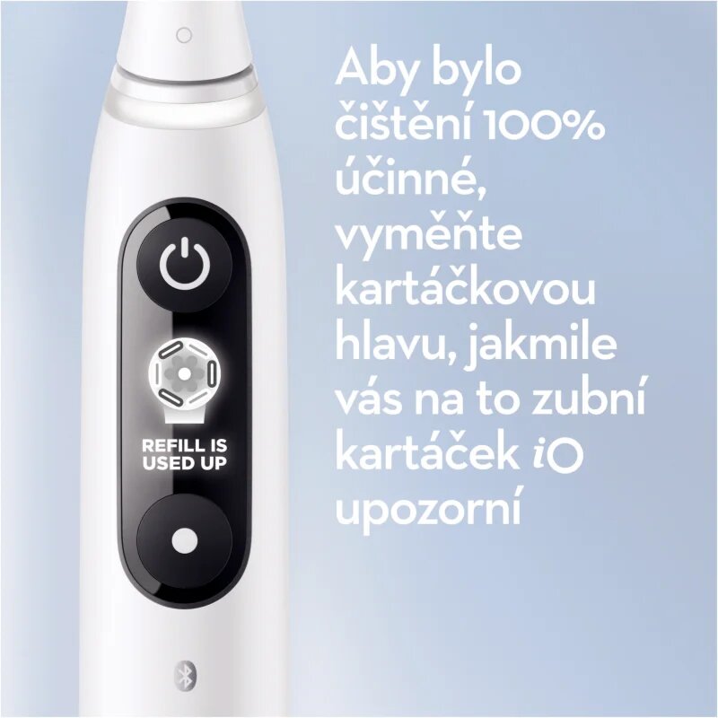 Oral-B iO6 електрическа четка за зъби DUO White & Pink Sand 2 бр.