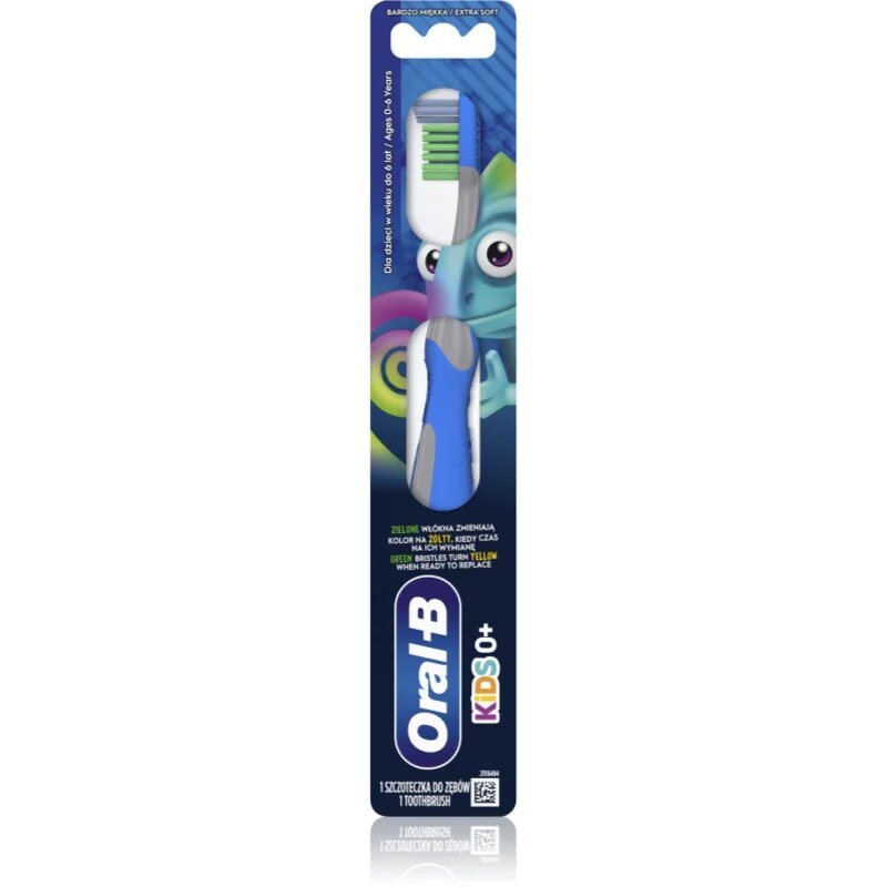 Oral-B Kids 0+ четка за зъби за деца от раждането до 6-годишна възраст 1 бр.