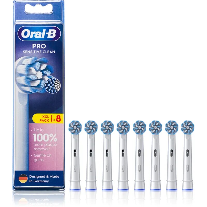 Oral-B PRO Sensitive Clean резервни глави за четка за зъби 8 бр.