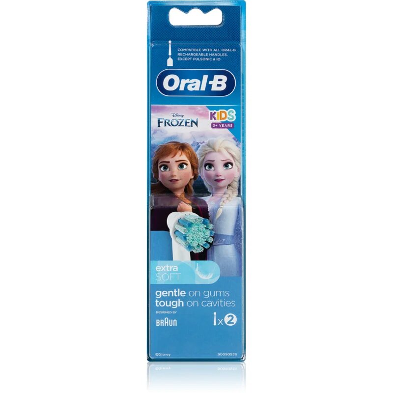Oral-B Vitality D100 Kids Frozen сменяеми глави много мека над 3 г. 2 бр.