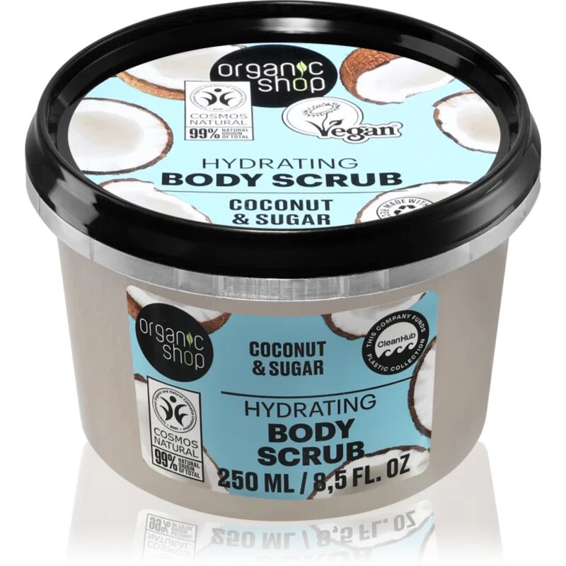 Organic Shop Body Scrub Coconut & Sugar хидратиращ пилинг за тяло 250 мл.