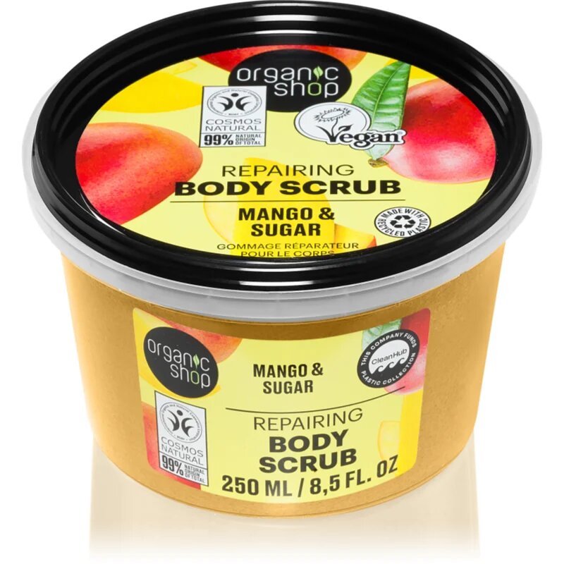Organic Shop Mango & Sugar сраб за тяло за копринена кожа 250 мл.
