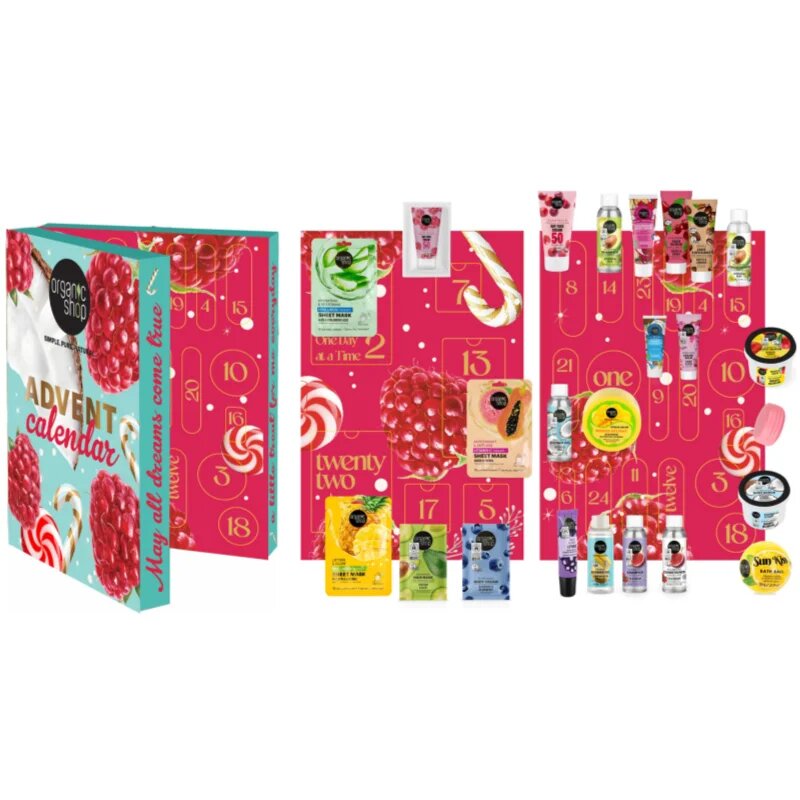 Organic Shop Natural Beauty 24-Day Wellness Advent Calendar коледен календар