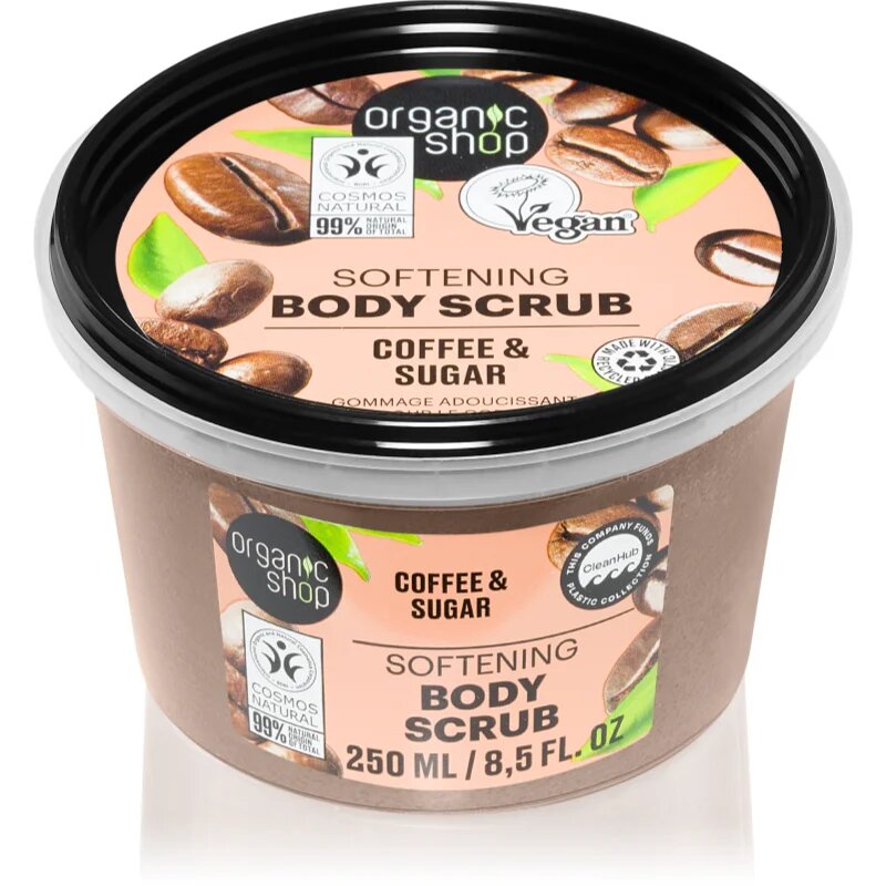 Organic Shop Organic Coffee & Sugar скраб за тяло с кафе 250 мл.