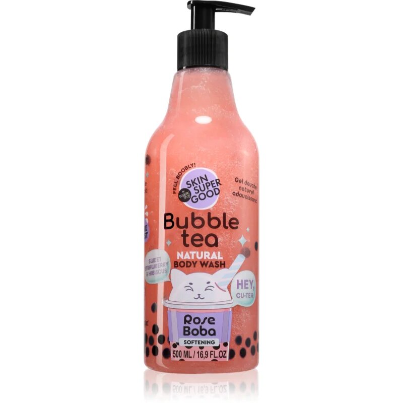 Organic Shop Skin Super Good Bubble Tea омекотяващ душ гел 500 мл.