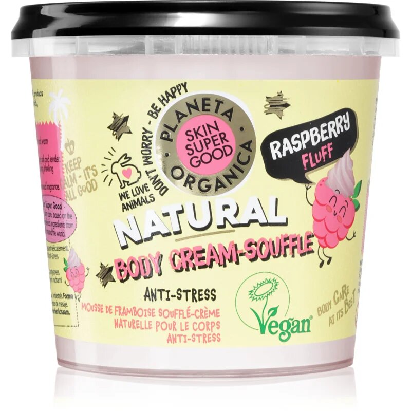 Organic Shop Skin Super Good Raspberry Fluff суфле за тяло 360 мл.