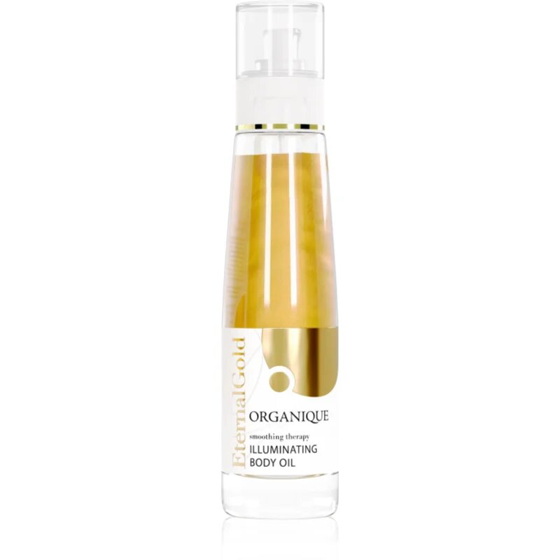 Organique Eternal Gold Smoothing Therapy сухо масло за тяло с блясък 100 мл.