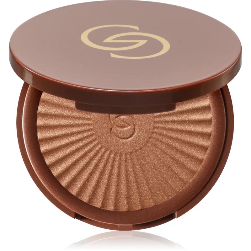 Oriflame Giordani Gold Essenza бронзираща блестяща пудра цвят Sun-Kissed Bronze 9.5 гр.