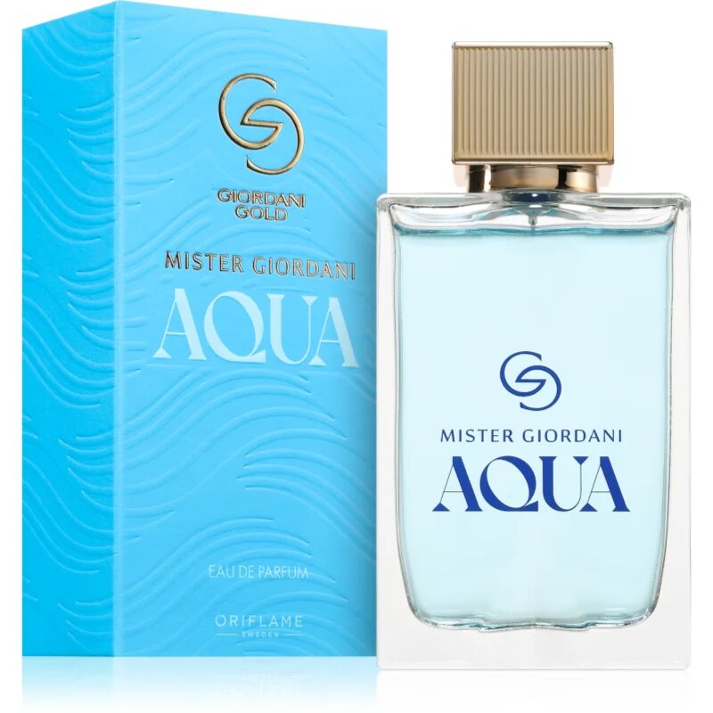 Oriflame Mister Giordani Aqua парфюмна вода за мъже 75 мл.