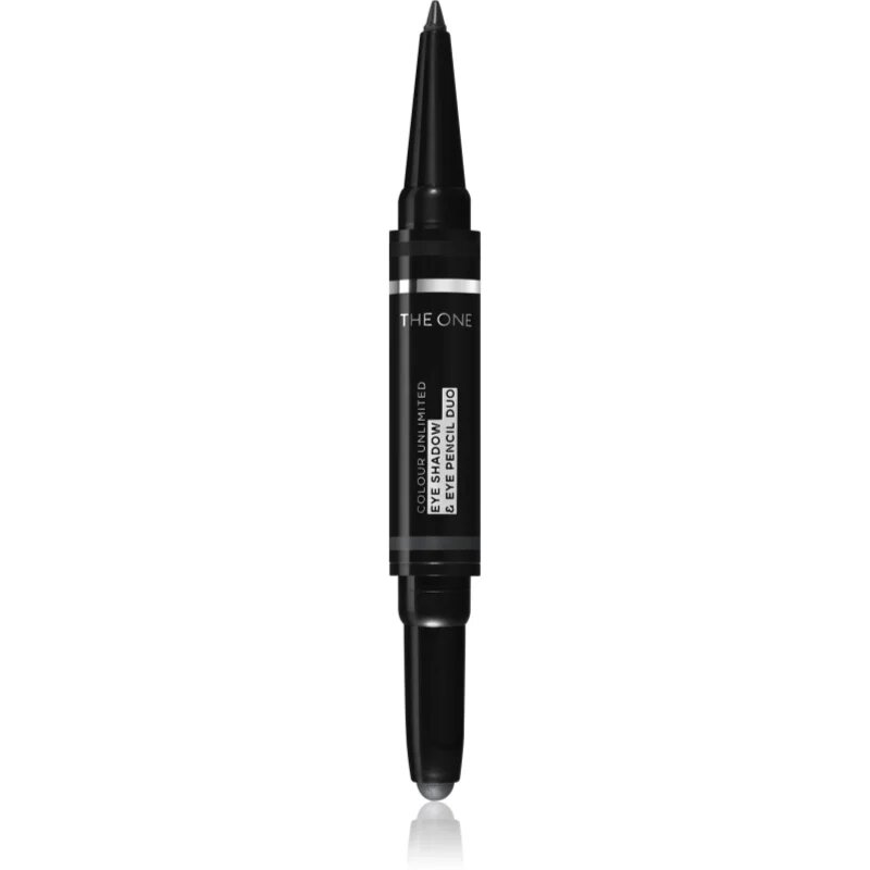 Oriflame The One Colour Unlimited сенки за очи и молив за очи 2 в 1 цвят Granite Gray 1.2 гр.
