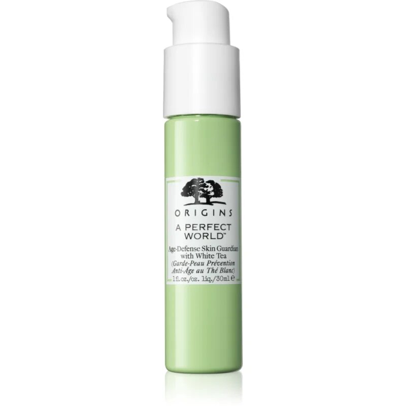 Origins A Perfect World™ Age-Defense Skin Guardian With White Tea серум против стареене на кожата 50 мл.
