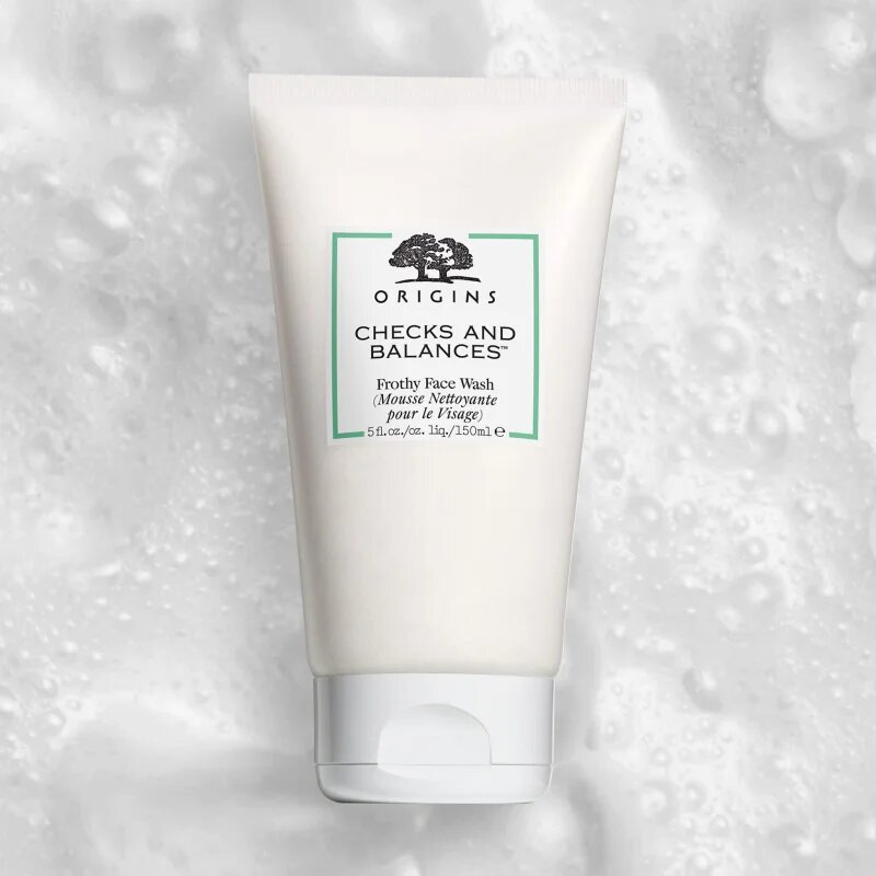 Origins Checks and Balances™ Frothy Face Wash освежаваща почистваща пяна за лице 50 мл.