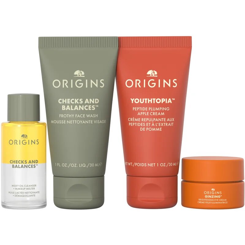 Origins Cleanse & Glow Essentials подаръчен комплект