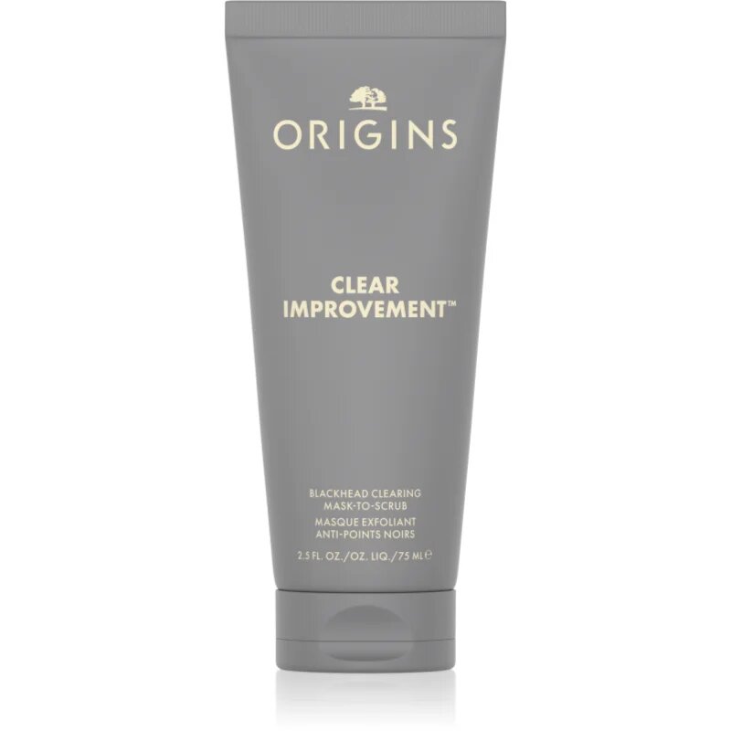 Origins Clear Improvement® Blackhead Clearing Mask-To-Scrub маска за почистване на порите от черни точки 75 мл.