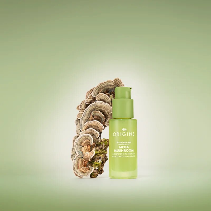 Origins Dr. Andrew Weil for ™ Mega-Mushroom Dark Spot Brightening Corrector Serum серум за лице против несъвършенства на кожата 30 мл.