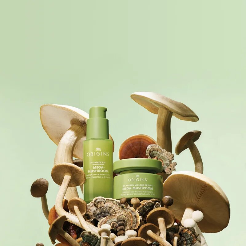 Origins Dr. Andrew Weil for ™ Mega-Mushroom Dark Spot Moisturizer уеднаквяващ тена хидратиращ крем против несъвършенства на кожата 50 мл.