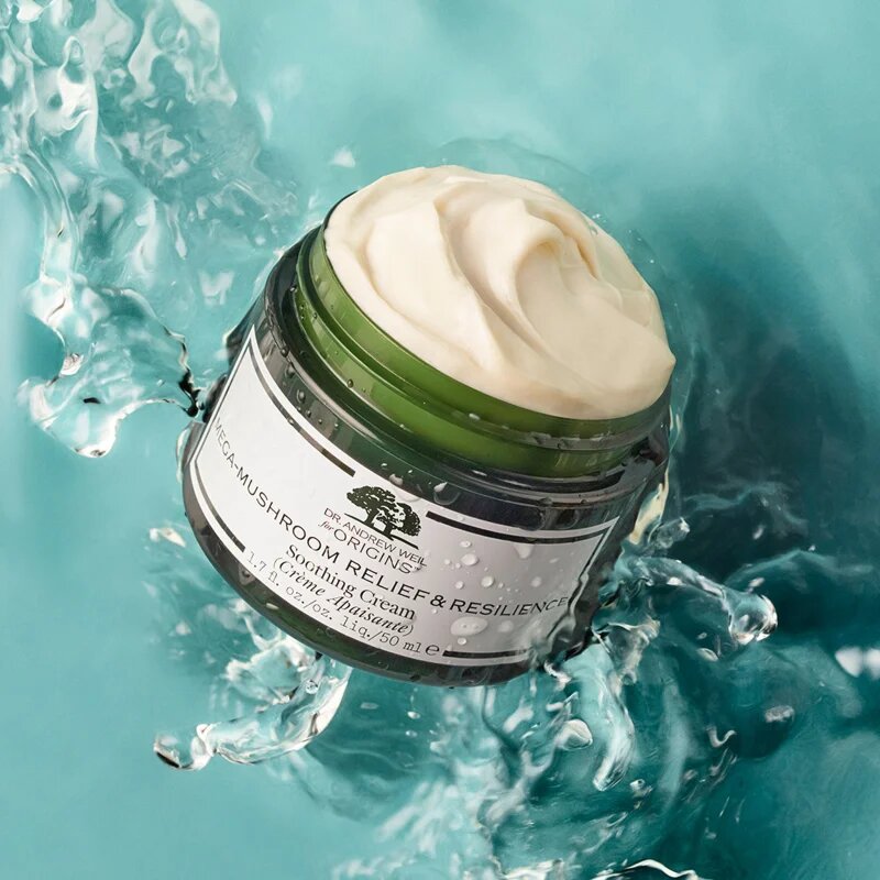 Origins Dr. Andrew Weil for ™ Mega-Mushroom Relief & Resilience Soothing Cream успокояващ и хидратиращ крем 50 мл.