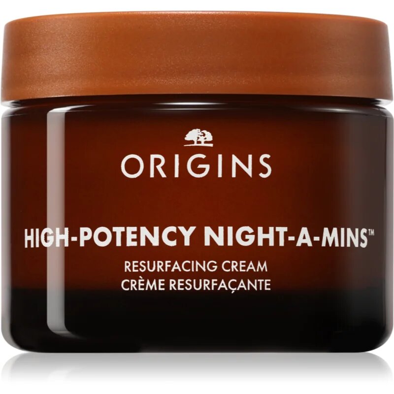 Origins High-Potency Night-A-Mins™ Resurfacing Cream With Fruit-Derived AHAs хидратиращ нощен крем за освежаване и изглаждане на кожата 50 мл.